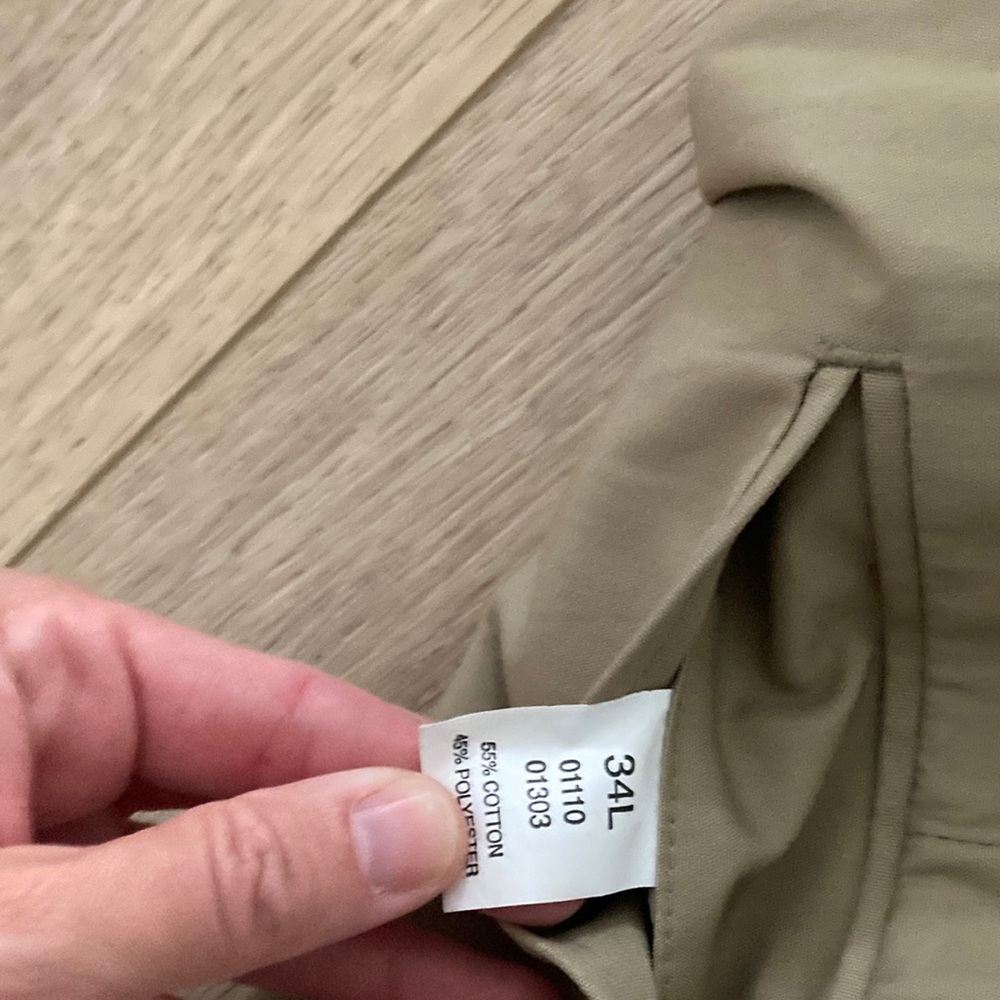 Men's Tan 2 piece Suit 40L/34 - Picture 8 of 8